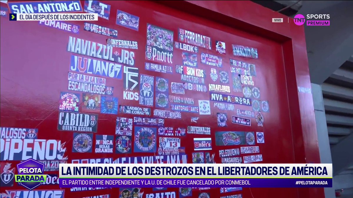 Así dejaron el estadio de Independiente