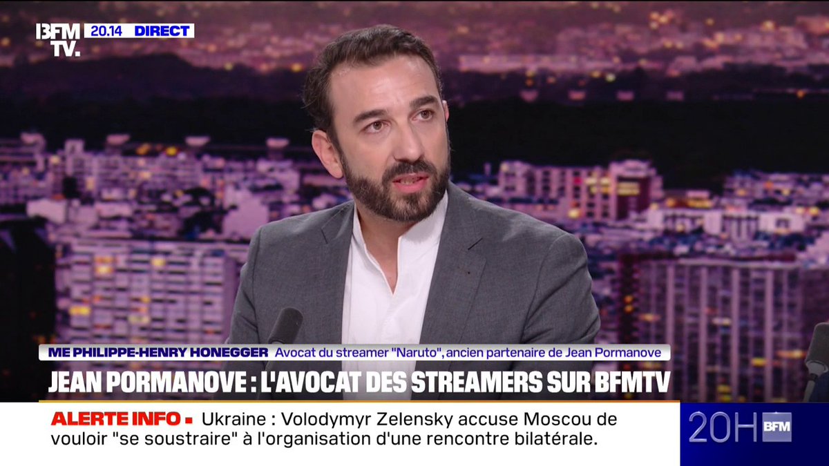 "Ce n'est pas le comportement adopté dans le cadre de ce stream qui a causé la mort", indique l'avocat du streameur "Naruto", ancien partenaire de Jean Pormanove