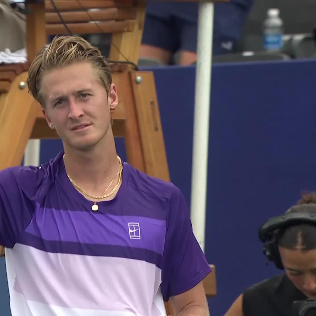 Didn't put a foot wrong all match 💪 Sebastian Korda reaches his first semifinal since January (18th overall) with a 6-1 6-4 victory over Kecmanovic! Winston-Salem Open