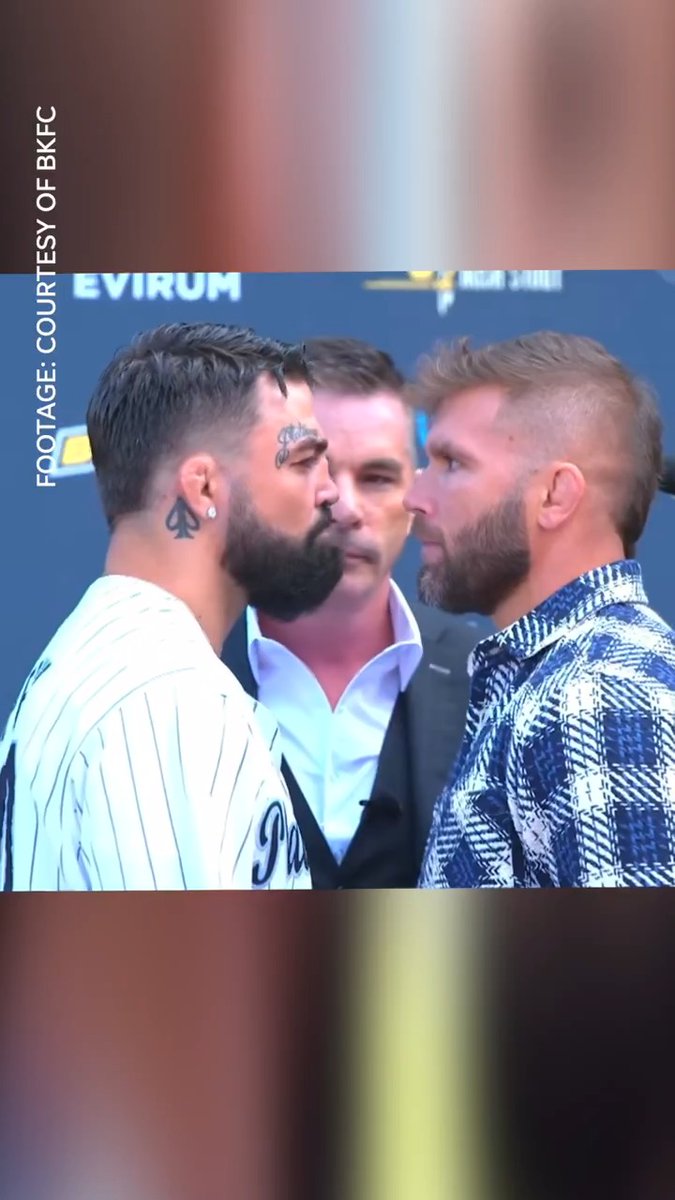 #BKFC82 press conference faceoffs went down with Perry vs. Stephens, Frankie Edgar's debut and a near-brawl for the women's title fight. 👀 🎥 Bare Knuckle FC