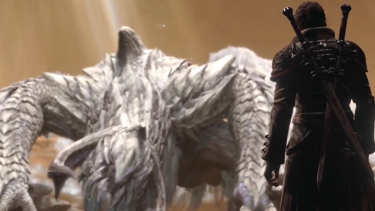 The Monster Hunter Wilds collaboration is launching in early October for Final Fantasy 14! #gamescom2025