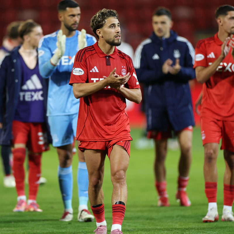 Pittodrie was LOUD 📢 Thank you for your brilliant backing this evening.