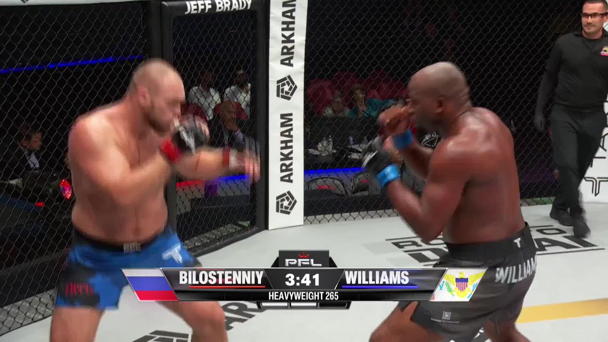 Karl Williams connects! [ #PFLWorldTournament | NOW ESPN+ | Main Card 9pm ESPN]