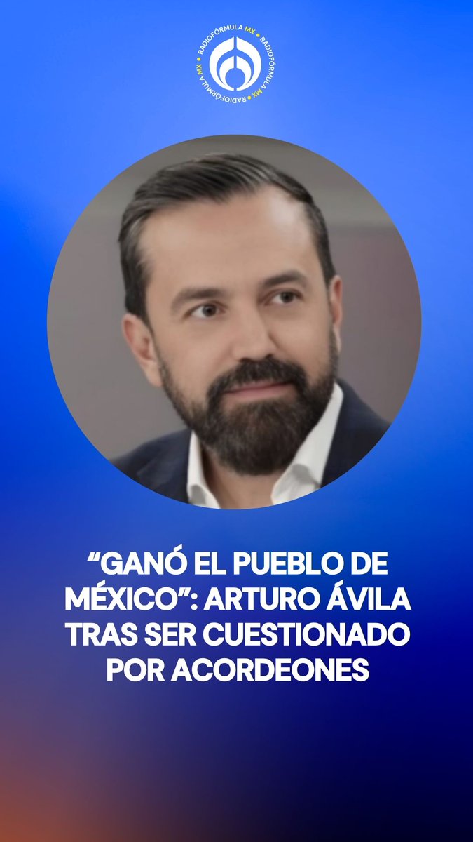 💥 Al ser cuestionado por los acordeones en la elección judicial, el diputado morenista Arturo Ávila encendió el debate y remató: “Ganó el pueblo de México”. #FórmulaNoticias con Azucena Uresti(Azucena Uresti)