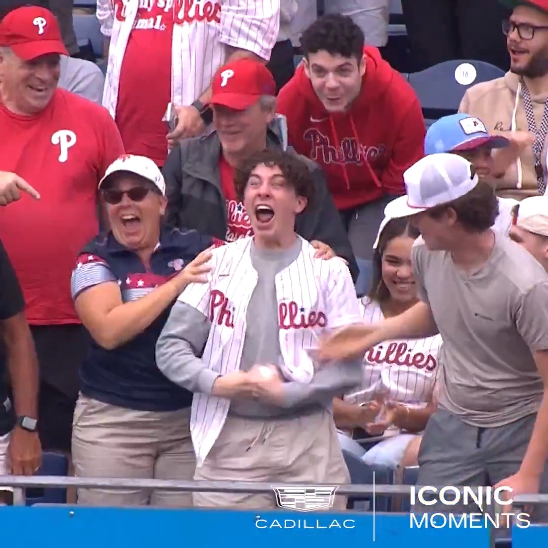 Not totally sure this guy's calmed down yet Cadillac x #RingTheBell