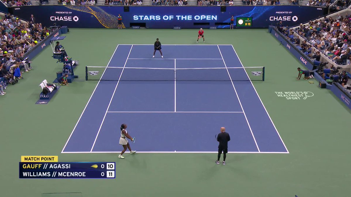 From the pitch to the court! Alex Morgan has joined Stars of the Open presented by Chase.