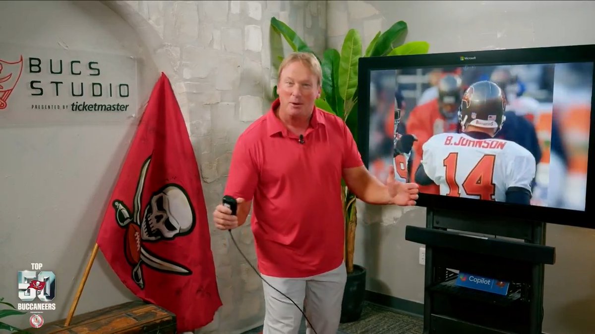 "There's no way we win the Super Bowl without The Bull." - Jon Gruden on Brad Johnson Coke Florida | #WeAreTheKrewe