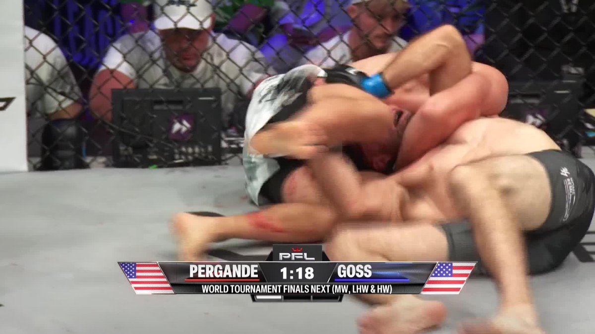 ALEXEI PERGANDE GETS IT DONE IN THE 1ST ROUND 😱💪 [ #PFLWorldTournament | NOW ESPN+ | Main Card 9pm ESPN]