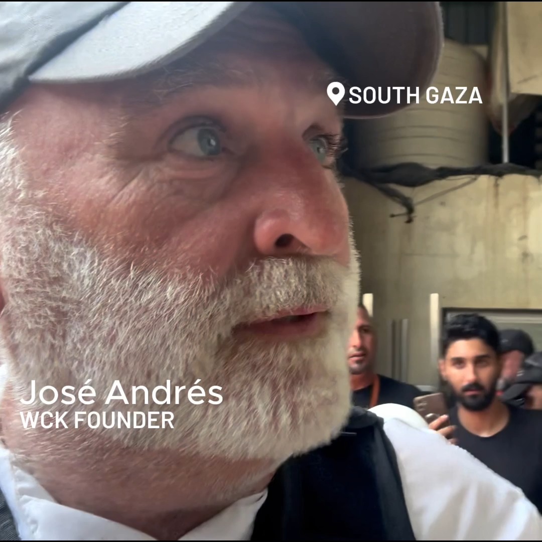 WCK’s mobile bakery in Gaza is currently producing 45,000 loaves of bread every day. With more supplies, including flour and fuel, we'd be able to more than double that daily output and support more Palestinian families in need. #ChefsForGaza