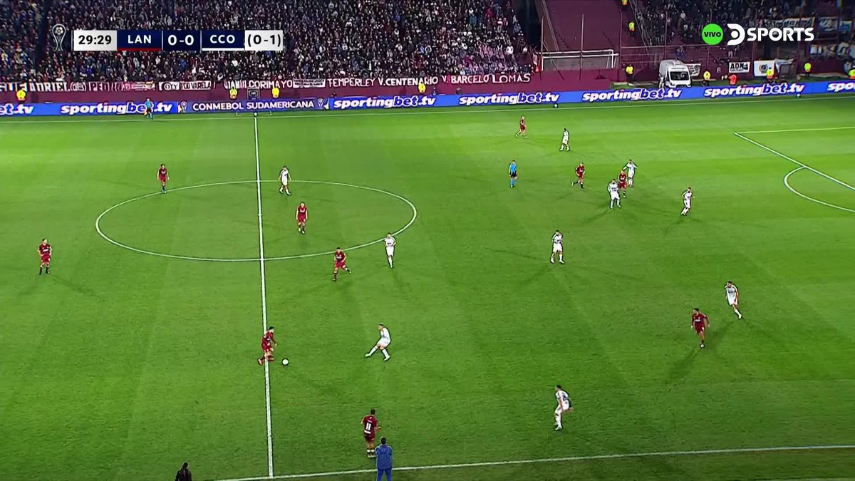 Lanús vs. Central Córdoba.