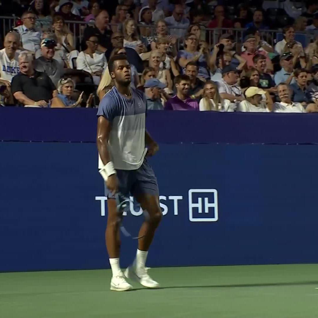 62 seconds. 4 unreturnable serves. Just another day for Mpetshi Perricard Giovanni 😍 #WSOpen