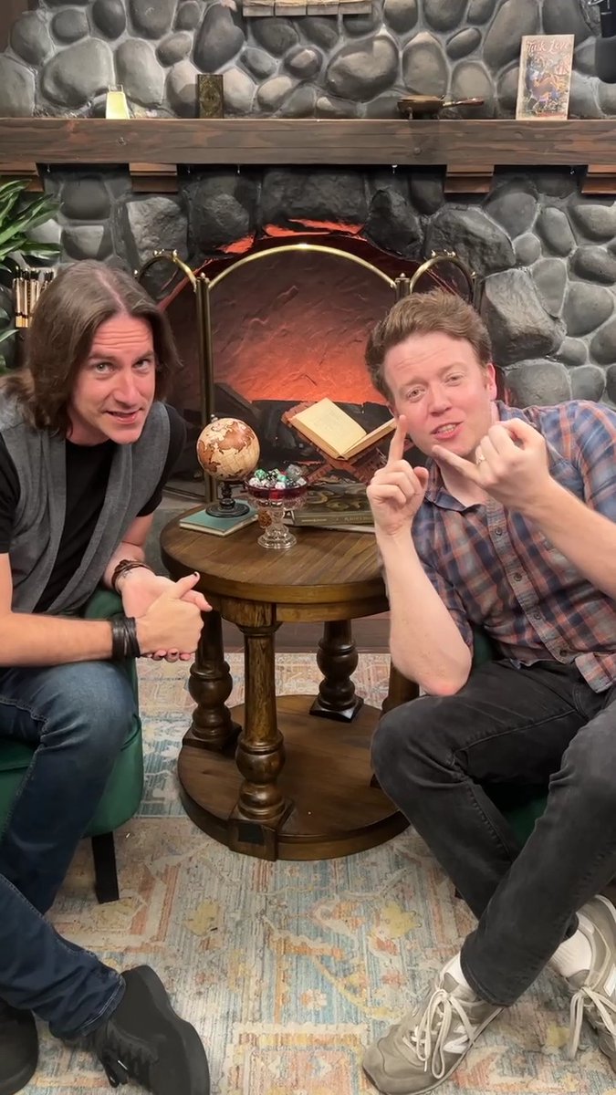 EVEN MORE FROM CAMPAIGN 4! 4️⃣ ✨ Game Master Brennan Lee Mulligan and Matthew Mercer are LIVE RIGHT NOW- join them as they talk through the details of our upcoming #CriticalRole adventure and answer your burning questions from our Discord! TAKE A SEAT AT OUR FIRESIDE CHAT ⬇️