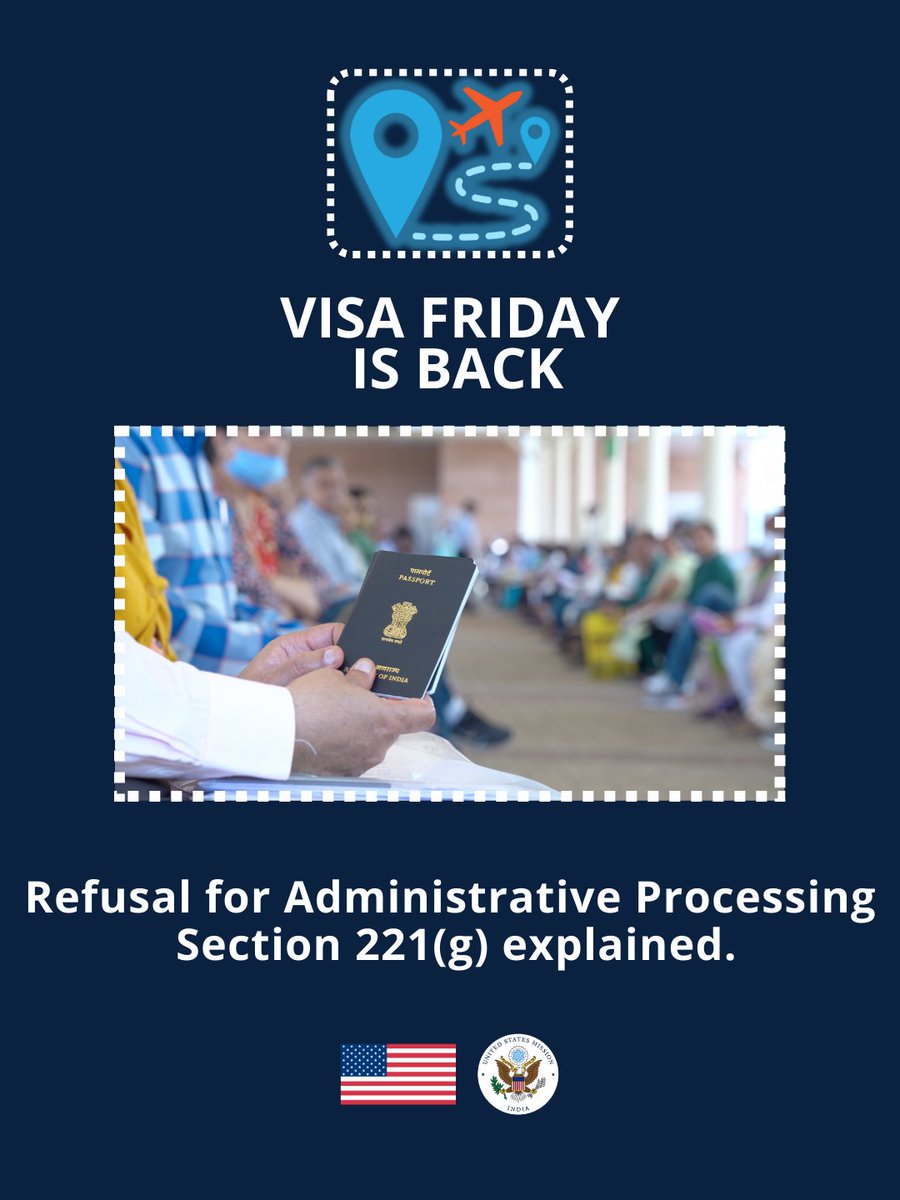 It’s #VisaFriday, and today we’re breaking down something that confuses a lot of visa applicants: the difference between a 221(g) and a 214(b) refusal. If you’ve already had your interview and got a refusal notice, don’t panic — understanding what it means is the first step. Watch the full video for a clear explanation and helpful tips.