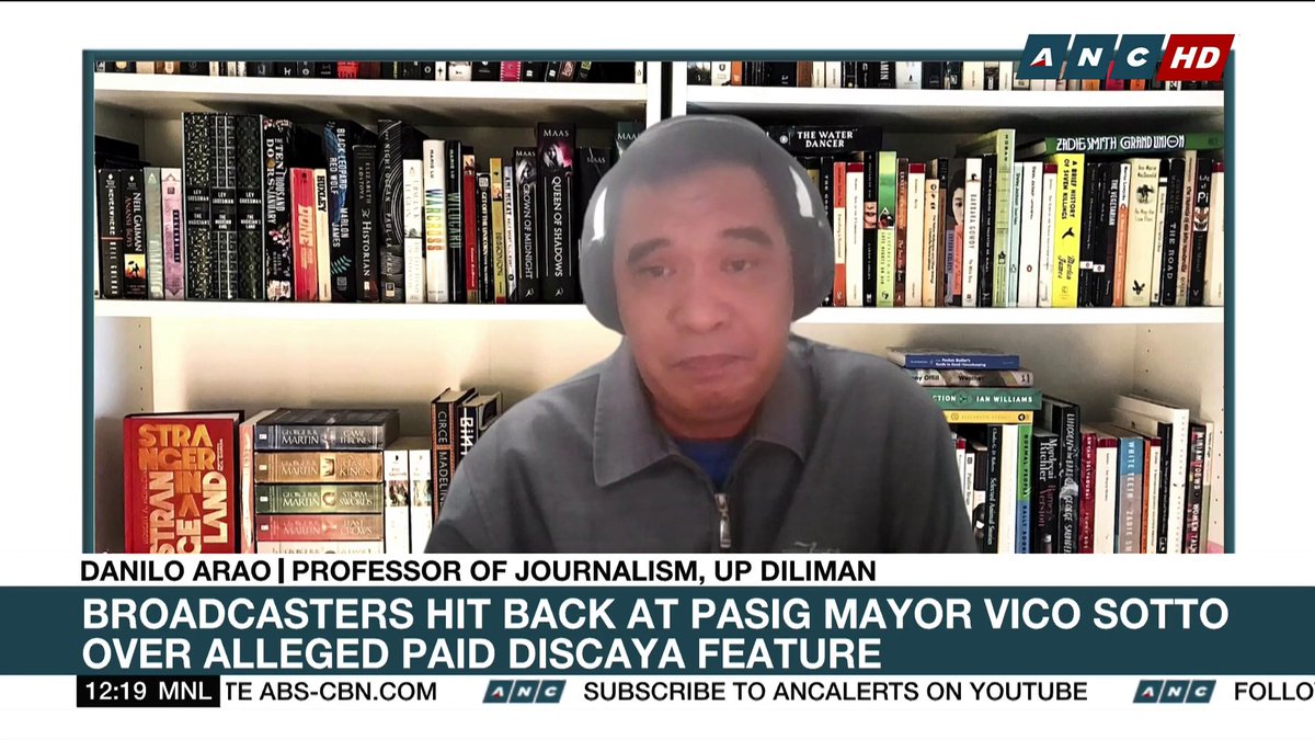 UP Diliman journalism professor Danilo Arao highlights that journalists choose sources 'based on their authority and credibility and not on how much money they're willing to pay.' #DatelinePhilippines