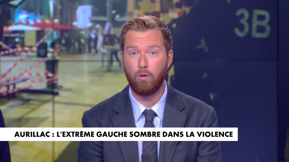 L'édito de Thomas Bonnet : «Aurillac : l'extrême gauche sombre dans la violence» dans #LaMatinale