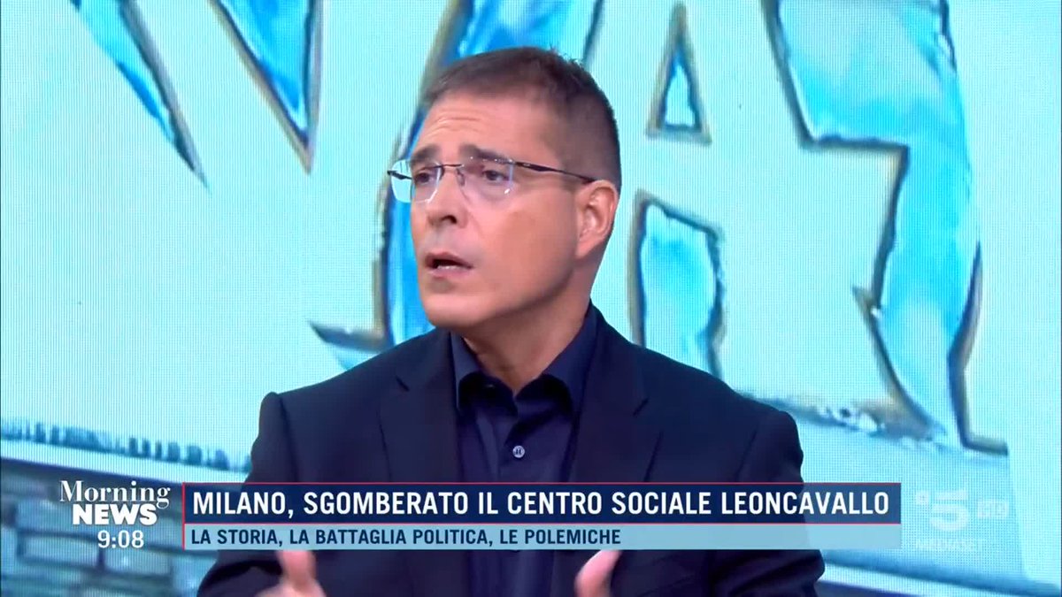 #Leoncavallo, "Una situazione illegale da 31 anni, pagatevi un affitto" Daniele Capezzone a #MorningNews