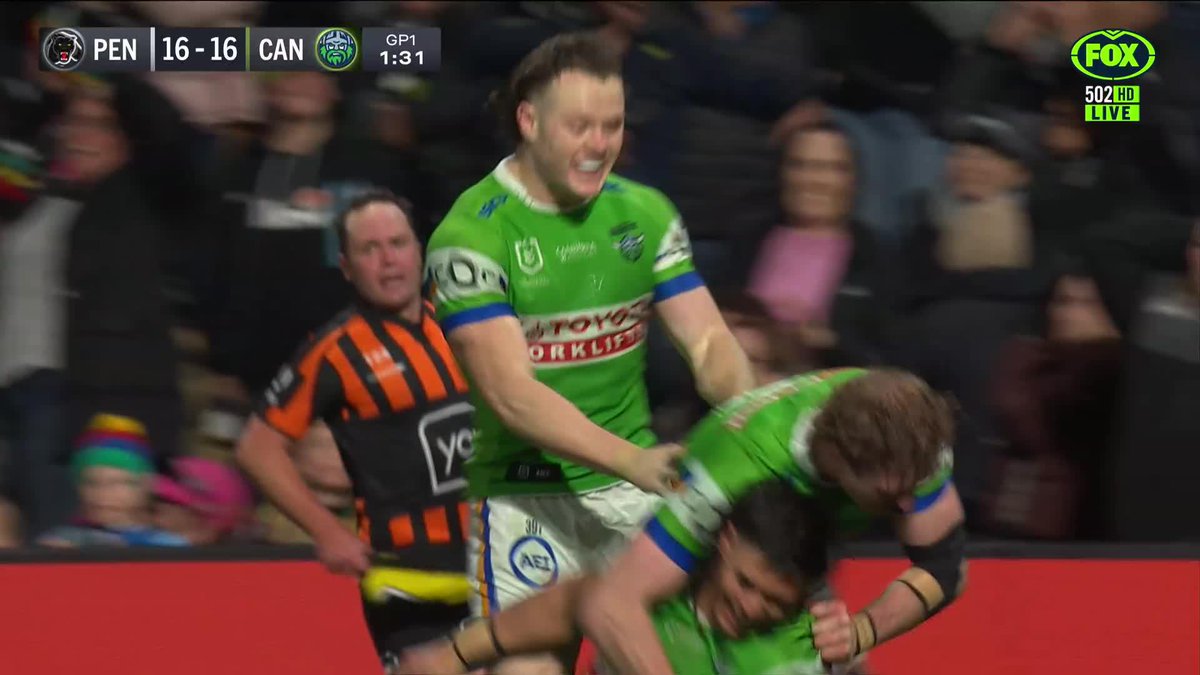 "THAT IS THE MOST REMARKABLE FINISH TO A GOLDEN POINT GAME I HAVE EVER WITNESSED" 🤯🤯🤯 📺 Watch #NRLPanthersRaiders on ch.502 or stream on Kayo: ✍️ BLOG 🔢 MATCH CENTRE