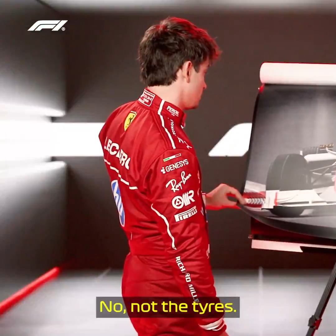 Oh Charles, you may have to brush up on your livery history... 😅🎨 #F1