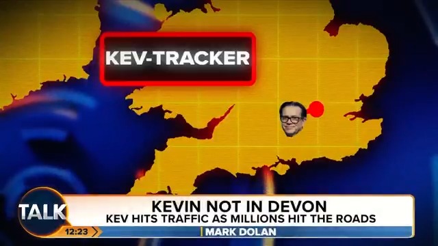 Britain's angriest man Kevin O'Sullivan speaks to Mark Dolan after getting stuck in traffic on his Bank Holiday getaway.