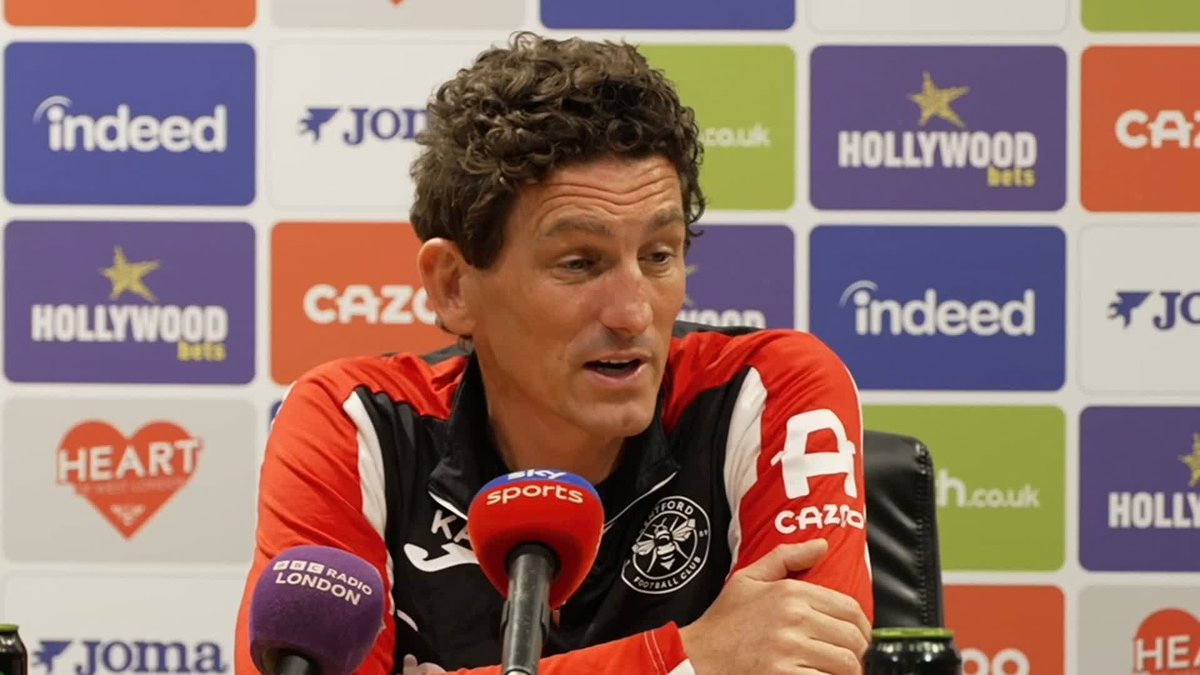 🗣️ "I don't want to lose a player of that quality" Keith Andrews provides an update on Yoane Wissa after the forward deleted all references to Brentford from his social media