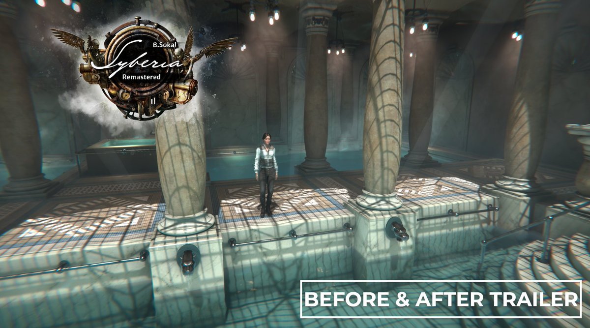 From Valadilène to Aralbad, see how #SyberiaRemastered transforms Kate Walker's path in this Exclusive Trailer! 🚂 Same beloved story, stunning visuals. Which location are you most excited to revisit? Available November, 6th, on PC, PS5 &amp; Xbox Series. 🔖
