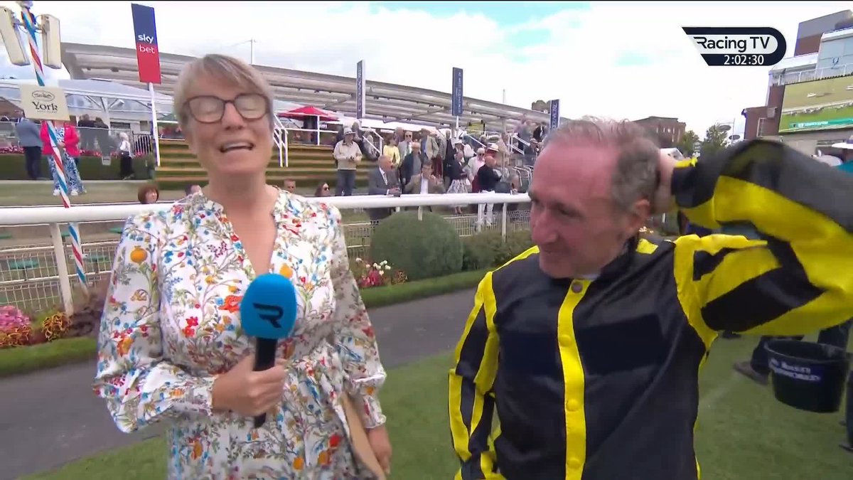 🗣️ "Sometimes experience makes up for a lot of things." John Egan on Asgard's Captain, his future in the saddle and on sharing the weighing room with his children David and Alexandra! Lydia Hislop | York Racecourse