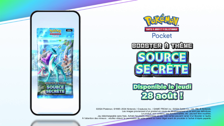 Trailer de l’extension Source Secrète sur JCC Pokémon Pocket