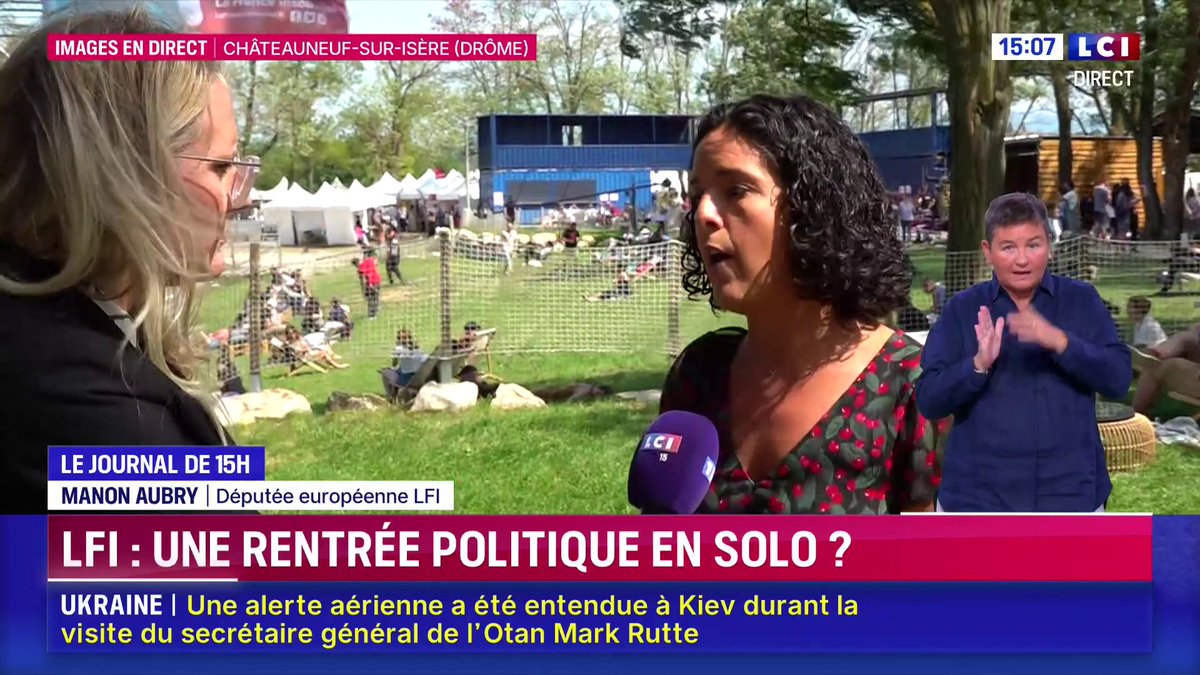 🔴 LFI refuse d’accréditer un journaliste du « Monde » pour son université d’été 🗣️ « N'importe quel journaliste du monde peut venir ici s’accréditer. Là, il s'agit d'un journaliste qui ne respecte pas le contradictoire », réagit Manon Aubry
