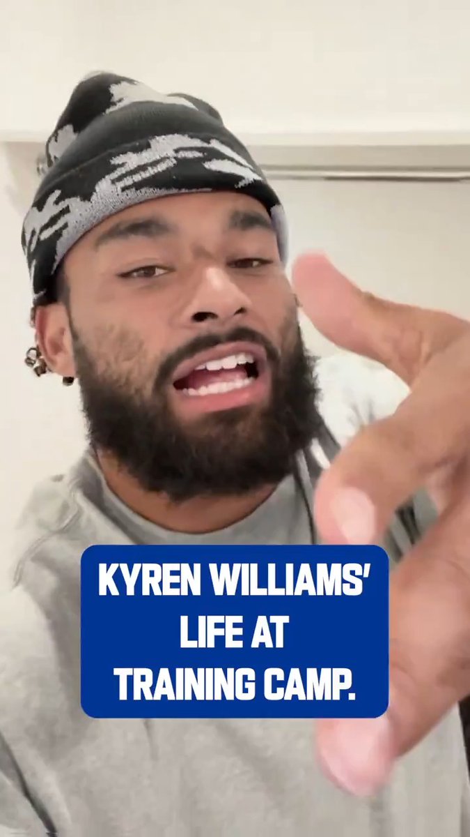 .Kyren Williams's most essential item at Los Angeles Rams training camp? His Sleep Number bed for the best rest and recovery. 😴