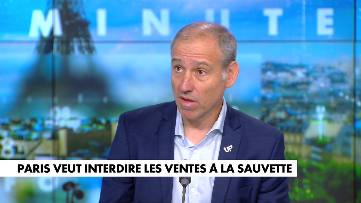 «Les vendeurs à la sauvette autour de la Tour Eiffel sont de plus en plus violents. On a des collègues qui sont tous les jours blessés», se désole Jean-Paul Nascimento, secrétaire national CRS UNSA Police, dans #180MinutesInfoETE