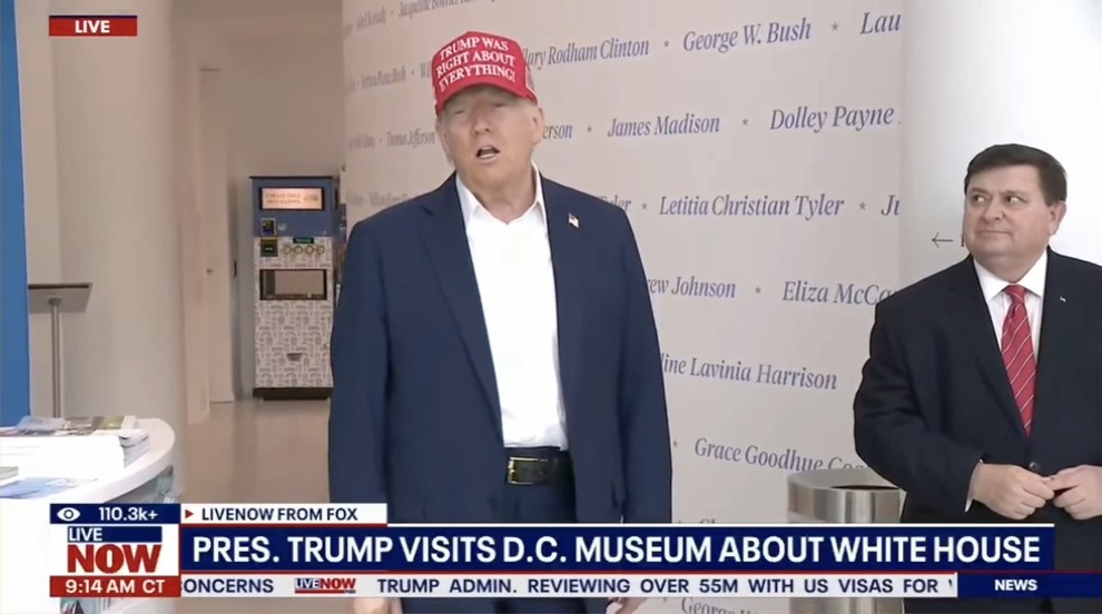 Trump: If you're gonna use gold, you know about gold. I love the gold. But if you don't use 24 karat gold, it doesn't look good. And there's never been a paint that imitates it