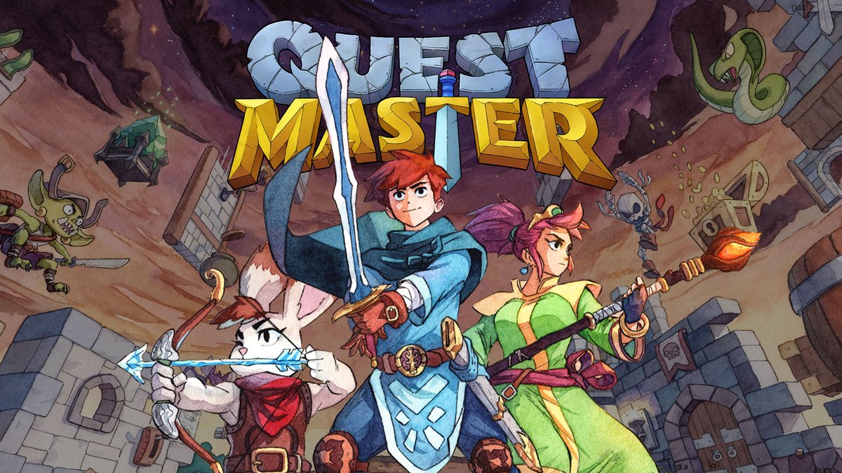 ✨ Quest Master is the Zelda-like Dungeon Maker of your dreams, with over 5,000 community dungeons. 1.0 is coming this year, along with a fully handcrafted Single-Player Campaign!