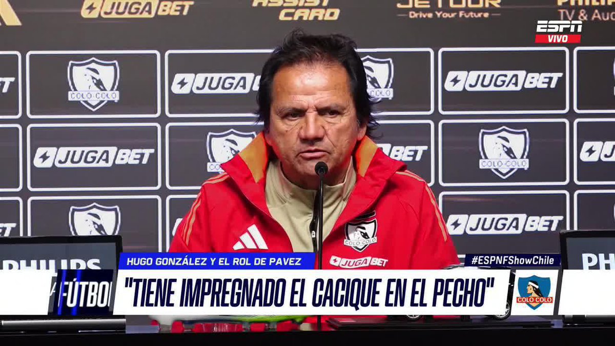 Hugo Gonzalez respaldó el trabajo de Esteban Pavez como capitán de Colo-Colo - "Es un referente; entrega mucho dentro de la cancha" - "Si se le da la oportunidad y rinde, va a seguir jugando"