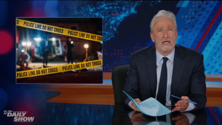 Jon asks why the GOP's "one is too many" logic applies only to immigrants and not mass shootings