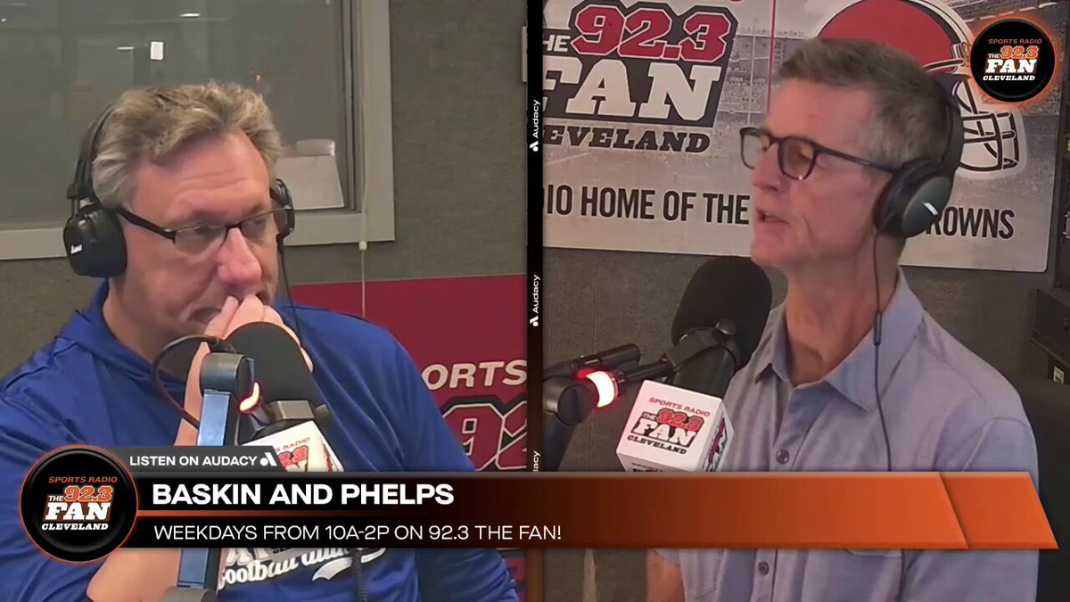 "Dillon Gabriel is ahead of Shedeur (Sanders) on a lot of levels. That doesn't mean that Shedeur can't catch up." 🚨 Tom Withers on Baskin & Phelps on the #Browns rookie QBs 🏈 🔊 Listen: