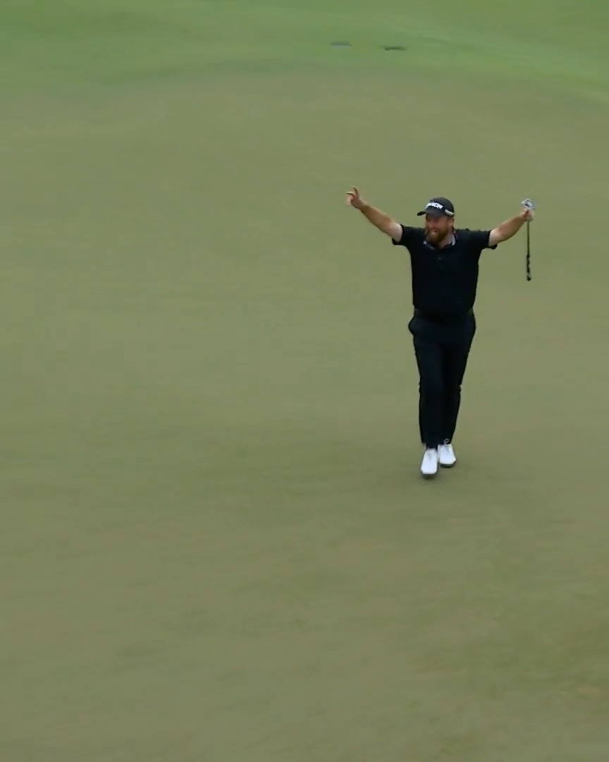 Longest putt in FedExCup Playoffs history ‼️ Shane Lowry buries a 97’6” monster 📺 Golf Channel