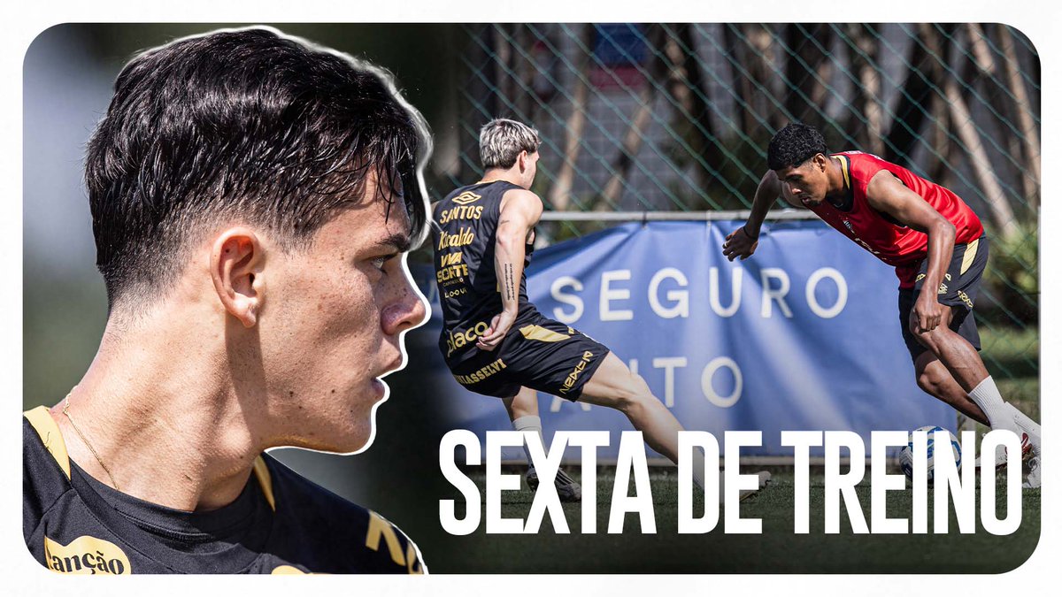 Atividades do dia no CT Rei Pelé.