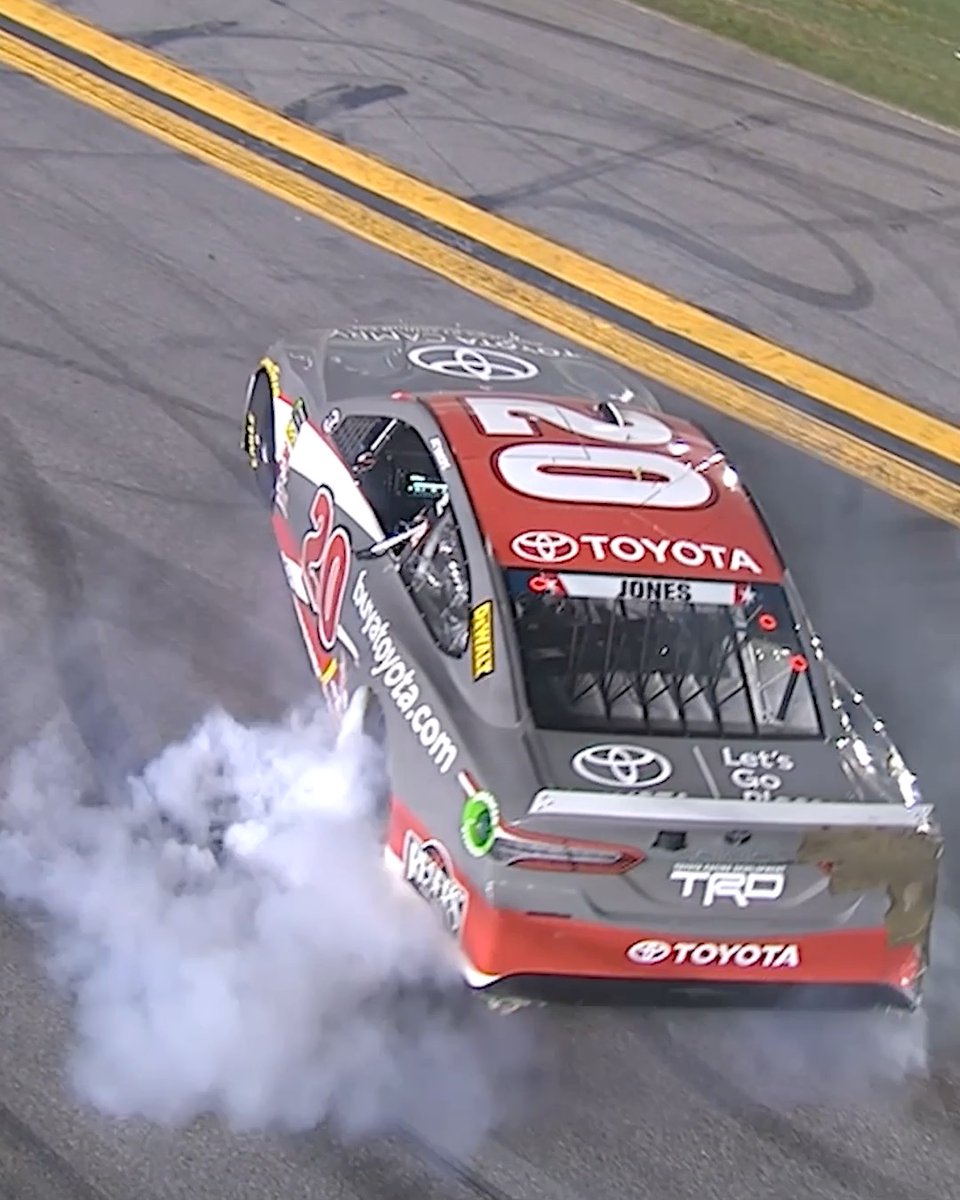 He was a winner on the high banks at Daytona International Speedway in 2018. A victory Saturday would send Erik Jones to the #NASCARPlayoffs.