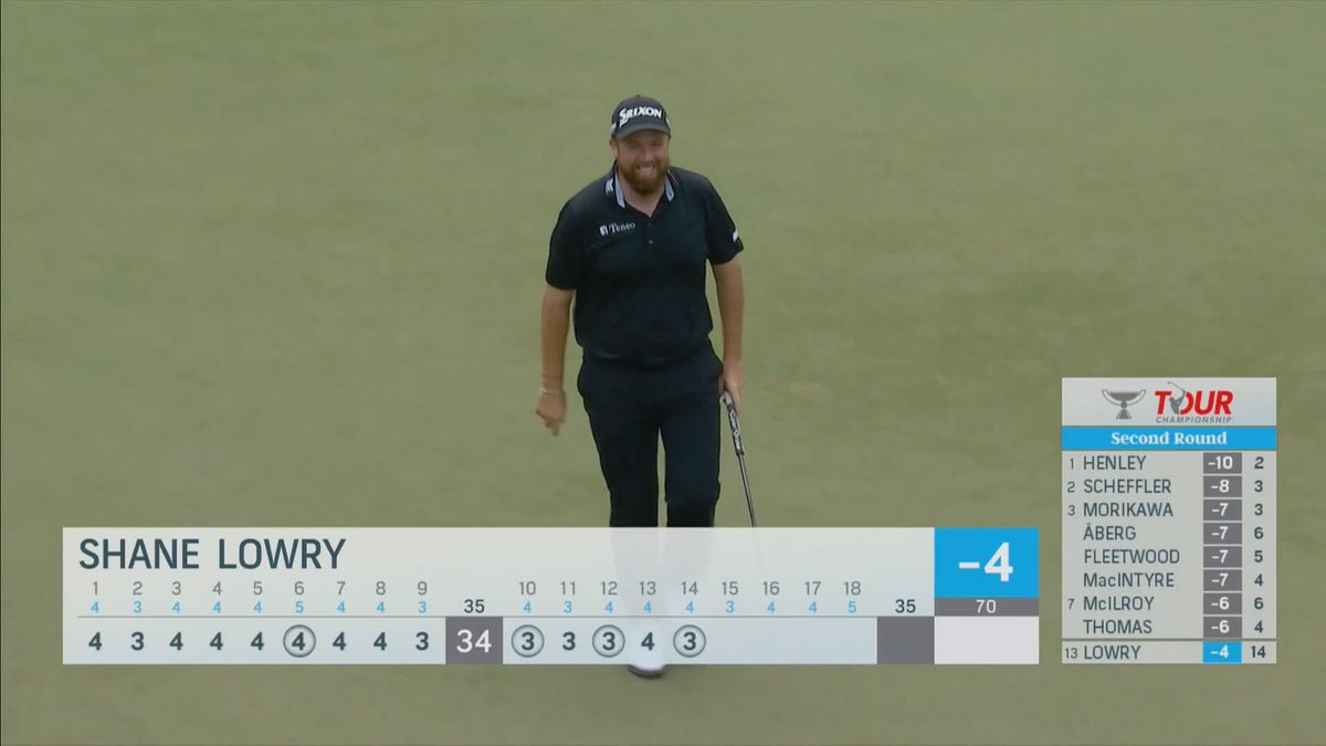 Shane Lowry sinks a HUGE 100ft putt for birdie 🤩