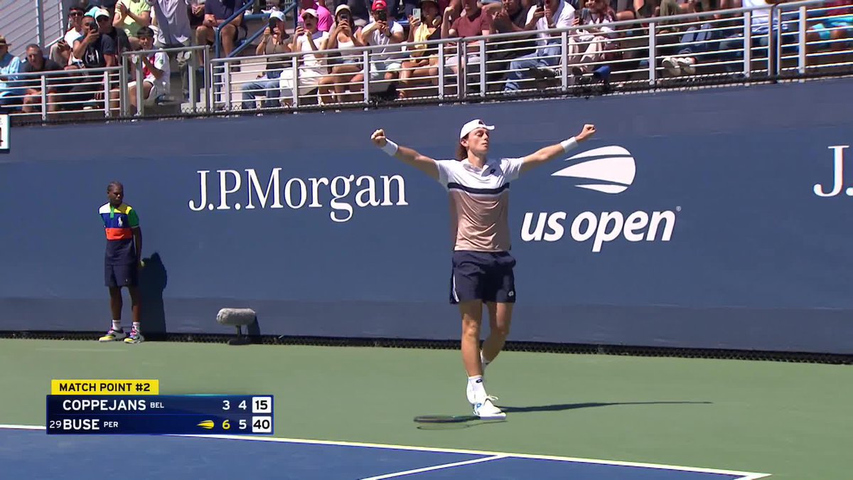 ¡Qué paja! 🇵🇪 21-year-old Peruvian Ignacio Buse reaches his maiden Grand Slam main draw at the US Open.