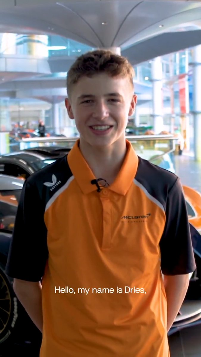 Meet Ella, Ugo, Brando, Martinius, and Dries, our DDP drivers ✨ #McLaren