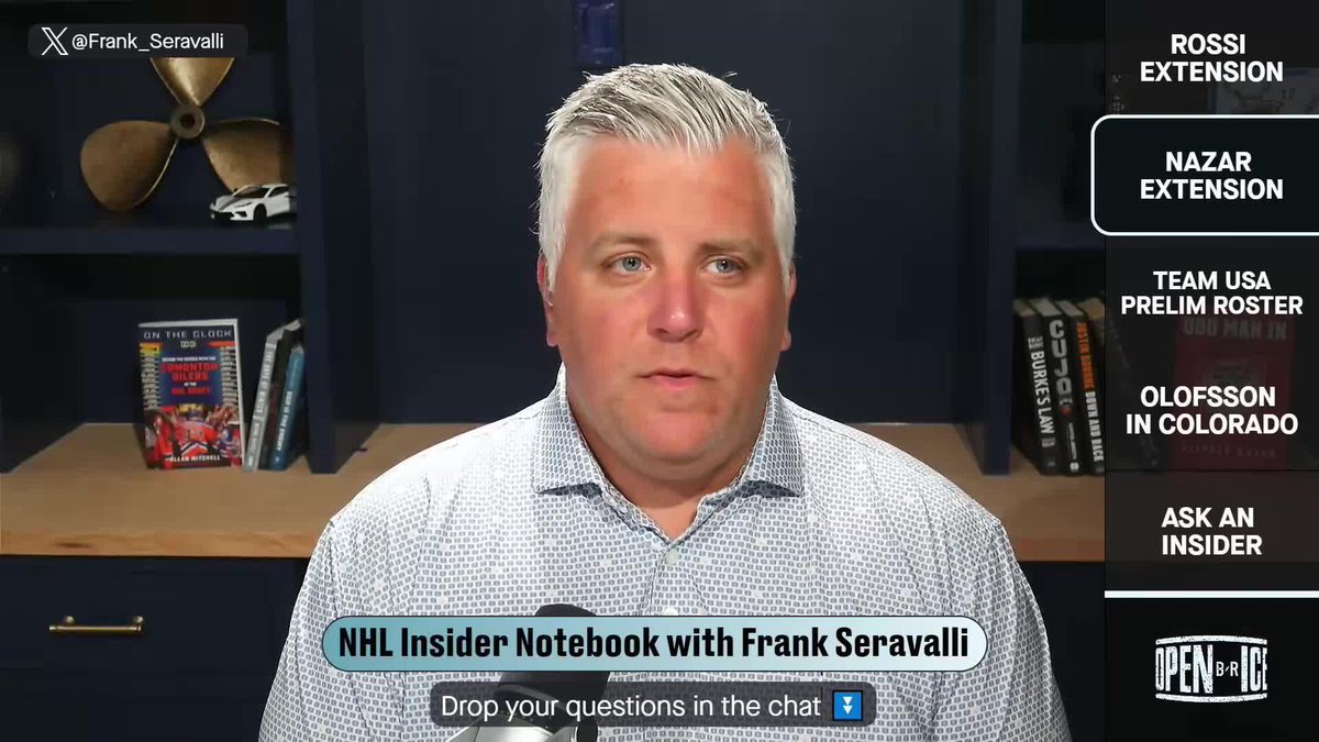 Connor Bedard was eligible to sign an extension on July 1, but both player and team are comfortable seeing how his 3rd season plays out first, according to Frank Seravalli