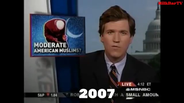 Tucker Carlson before vs. after on Islam… what changed?