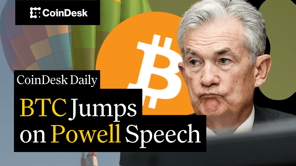 🗞️ Powell's remarks at Jackson Hole symposium send Bitcoin soaring above $115K. 🗞️ U.S. Genius Act sparks a race for stablecoin regulation in the EU. 🗞️ Binance Australia ordered to appoint an external auditor amid AML/CTF governance concerns. Sam Ewen hosts "CoinDesk Daily." Thank you to Midnight 👋 for being a sponsor of the CoinDesk media network.