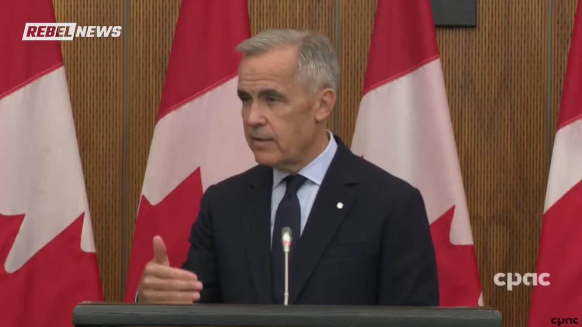 PM Carney delivers a message to premiers like Doug Ford who've pushed for more tariffs on US goods. Using a hockey analogy, Carney says sometimes you need to drop the gloves, but when it's "late in the game," you want to avoid "taking the extra penalty."