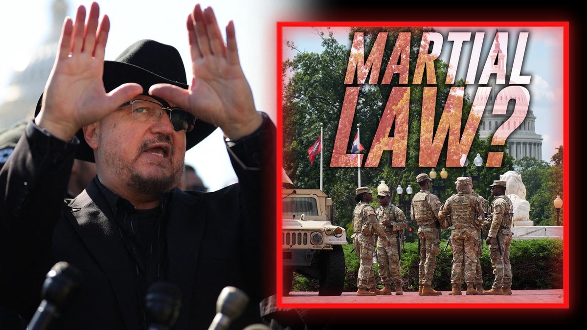 WATCH THIS: Constitutional Expert & Former Political Prisoner Stewart Rhodes Answers The Key Question— Is Trump Establishing A Police State & Preparing For Martial Law With The Deployment Of National Guard Troops In DC & Chicago? Constitutional Lawyer & J6 Deep State Victim Stewart Rhodes Lays Out The Facts!