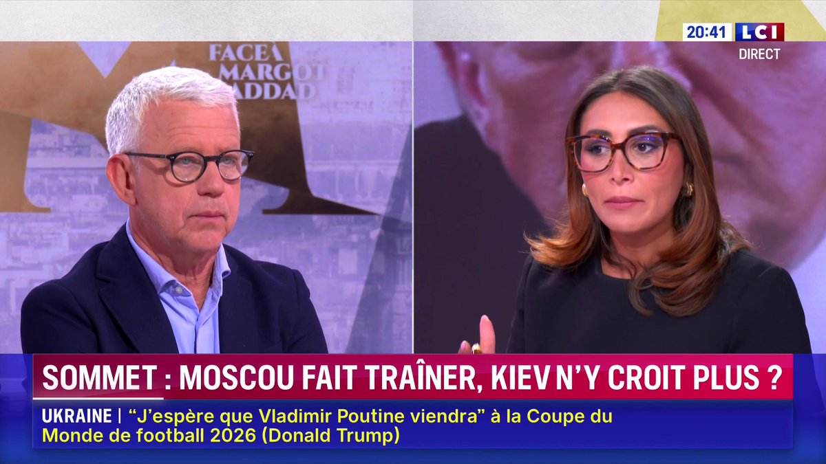 🗣️ « Oui, il y a une fascination de Trump pour Poutine, mais non, Trump n'est pas un agent du FSB », estime Bruno Tertrais ▶️ ✦ Margot Haddad ✦