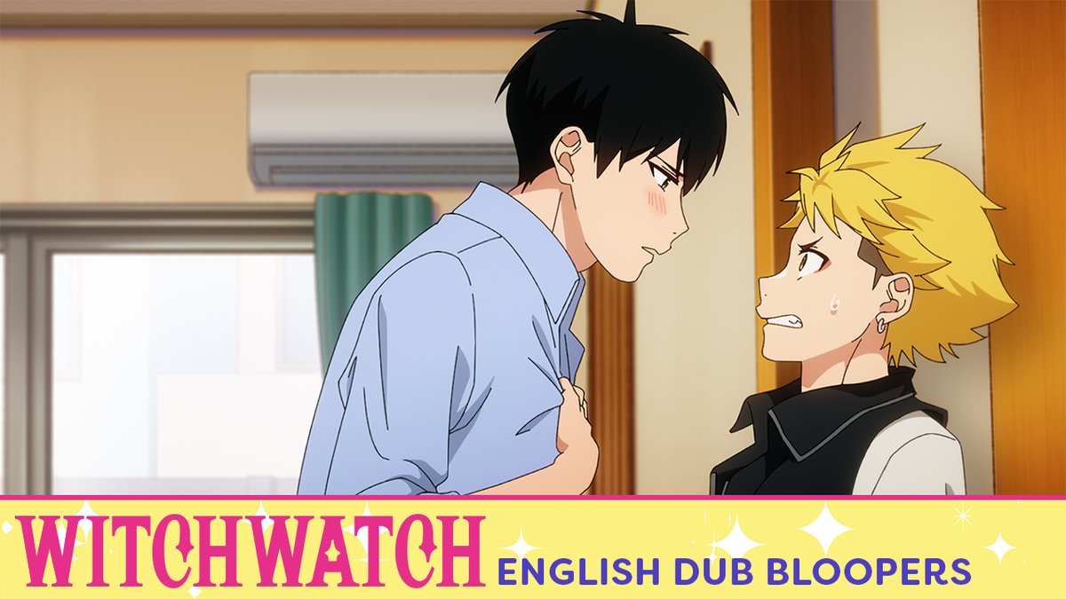 Some takes can be a flip, flap— flop! Here are some fun bloopers from Lilypichu (Nico), Stephen Fu (Morihito), and Caleb Yen (Kanshi) of the #WITCHWATCH English dub cast. 💖
