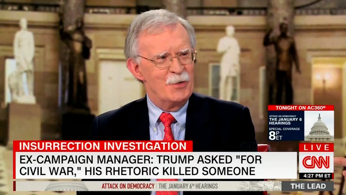 For all of John Bolton's flaws, the one thing I did enjoy about the man was he was undoubtably the most straight-talking Blobmonster in the swamp. Most spooks speak in cryptic spookspeak, but with Bolton, he was a lab-grown science experiment injected with accidental Truth Syrum