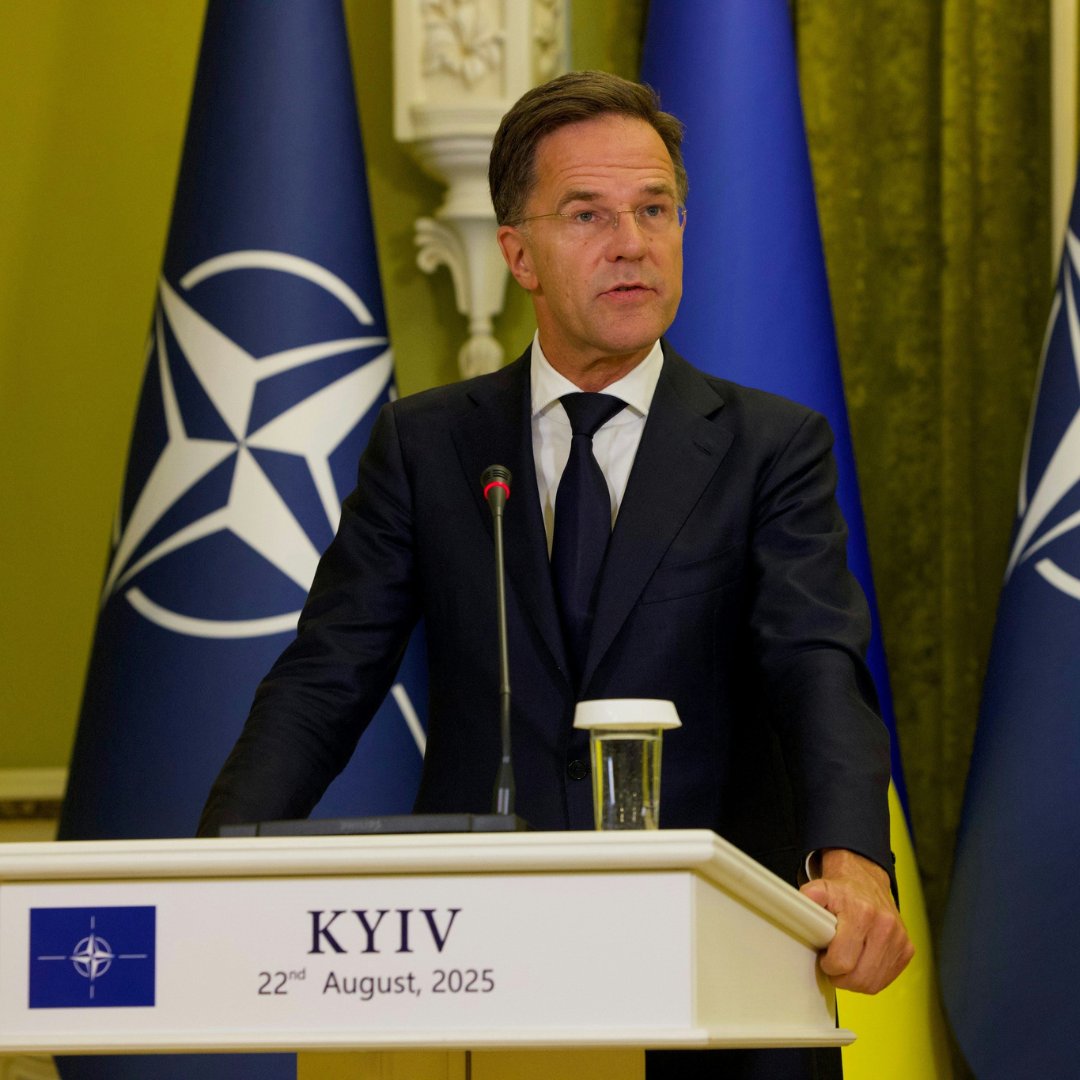 ❝Three and a half years after Russia’s full-scale invasion, Ukraine continues to stand strong.❞ — Mark Rutte during a press conference with President of Ukraine Volodymyr Zelenskyy / Володимир Зеленський in Kyiv 🇺🇦 Watch the full press conference ↓ #StandWithUkraine